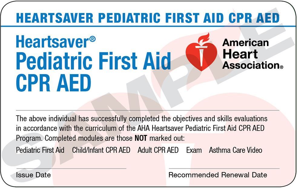 First Aid Cpr Aed Courses American Heart Association